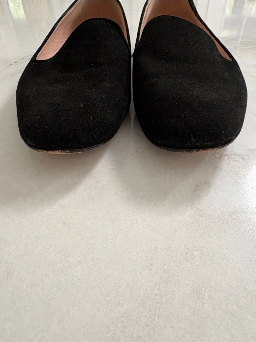 J. Crew Suede Smoking Slippers Shoes in Black Slip On Everyday Casual Size 9.5